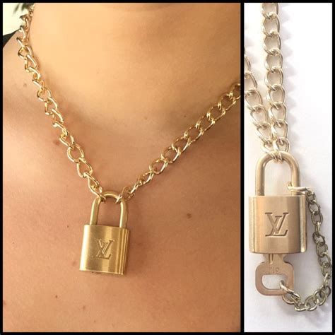 lv lock neckalce|padlock necklace louis vuitton.